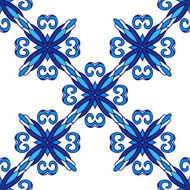 Abstract seamless ornamental vector