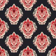 Abstract seamless vintage luxury ornament