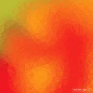 Abstract orange tone triangle geometrical Vector background N3