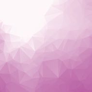 Abstract pink triangle geometrical background Vector illustrat