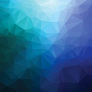 Abstract Blue Triangle Geometrical Background N4