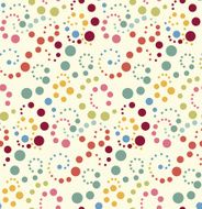 Seamless vector pattern background or texture with colorful yellow orange