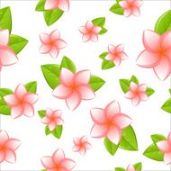 frangipani seamless