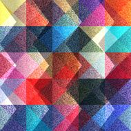 Abstract geometric pattern with a texture