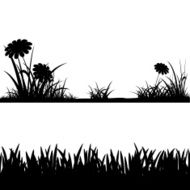 grass silhouettes