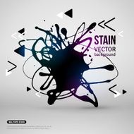 Splatter Paint Banner Triangles arrows N2