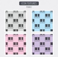 Piano icon Royal musical instrument sign N2