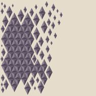 Abstract triangle polygon background N2