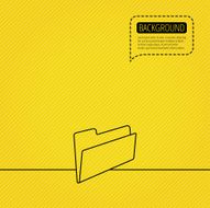 Folder icon Accounting audit sign