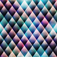 Paisley pattern on geometric background