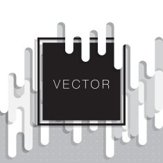 vector set with abstract background paint pouring around square N4