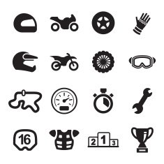 Motorcycle Racing Ions