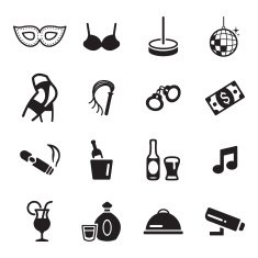 Strip Club Icons