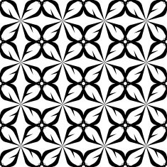 Black and white seamless pattern N94