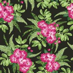 Seamless exotic pattern N34