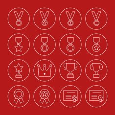 Award Icons Set N9