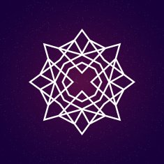 Sacred geometry illustration N7