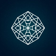 Sacred geometry illustration N9
