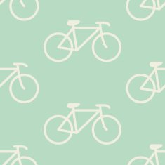 Bicycle seamless pattern N15