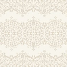 Vector damask seamless pattern background N2
