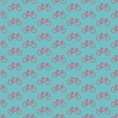 Bicycle seamless pattern N19