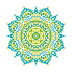 Vector mandala ornament N34
