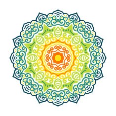 Vector mandala ornament N36