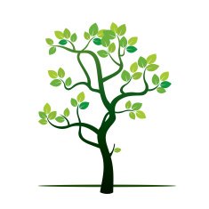 Spring Tree and Green Leafs N4