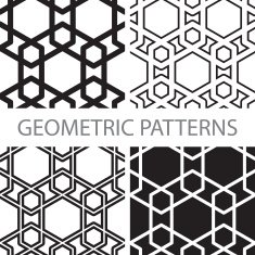 Seamless geometric tiling patterns N3