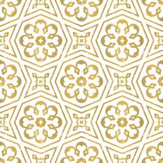 Seamless geometric tiling pattern N4