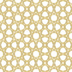 Seamless geometric tiling pattern N6