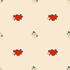 Seamless pattern with roses N58