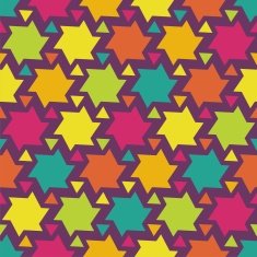 Seamless Geometric Pattern N222