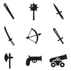 Old Weapons Icons