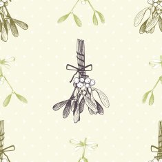 Hand sketched Christmas and New Year illustration N2