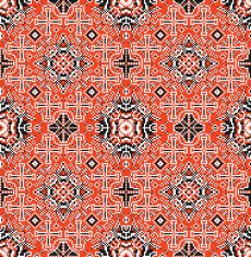 Traditional national embroidered seamless pattern Abstract vector texture N5