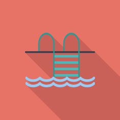 Pool flat icon