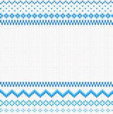 seamless blue and white knitted background N4