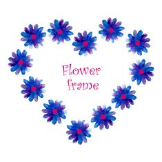 Frame flowers N3