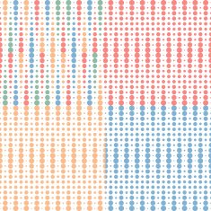 set halftone seamless N2