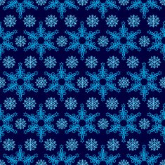 Pattern from snowflakes N2
