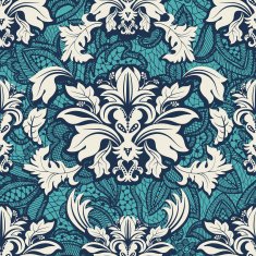 seamless damask pattern N78