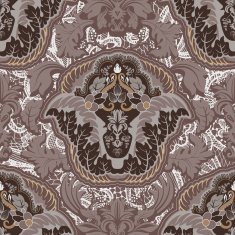 seamless damask pattern N80