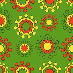 Floral background N723