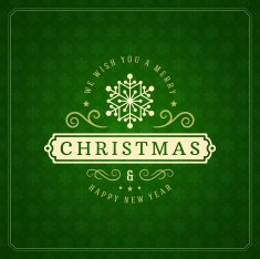 Merry Christmas Greetings Card or Poster Design N3