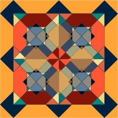 vector of a simple color background pattern