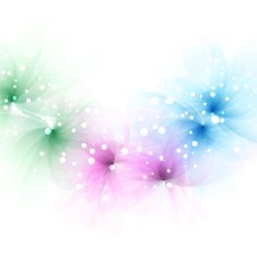 Vector background with flowers N10