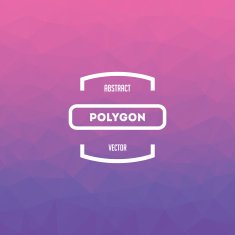Polygon Vector Background N192