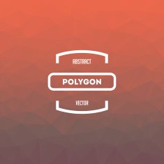 Polygon Vector Background N193
