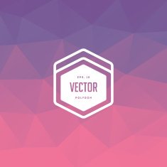 Polygon Vector Background N248